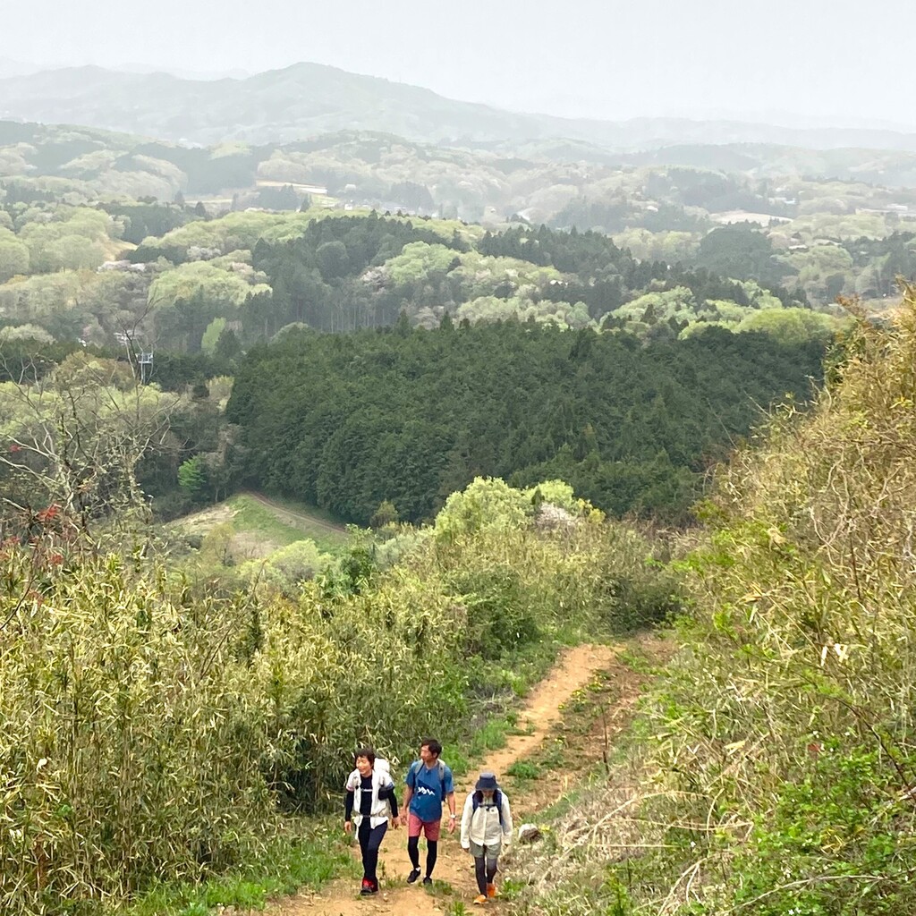 4/12(日) 「花の山」と芳賀富士、桜